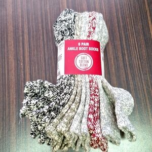 Women's Weatherproff Vintage Ankle BootSocks New. Sz 5 to 9.5